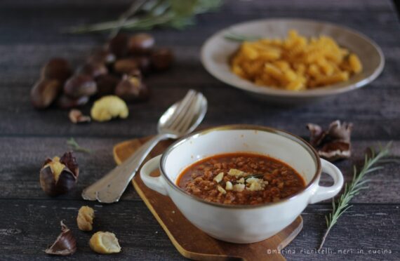 sugo alle castagne